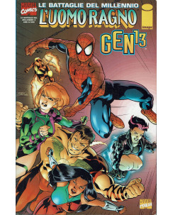 Le battaglie del millennio n. 4 L'Uomo Ragno Gen13 ed. Marvel Comics SU42