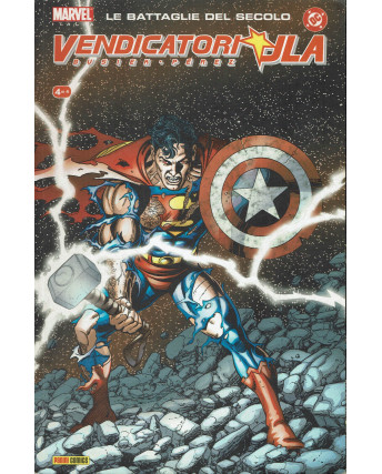 Battaglie del Secolo n.25 Vendicatori JLA 4di4 di Busiek Perez ed. Marvel Italia