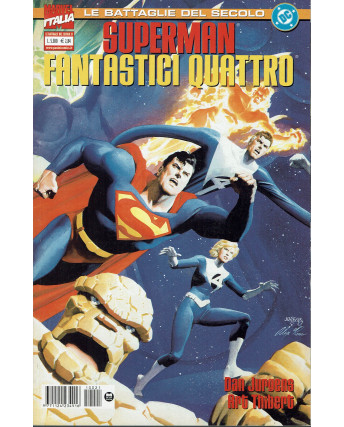 Battaglie del Secolo n.21 Superman Fantastici Quattro ed. Marvel Italia