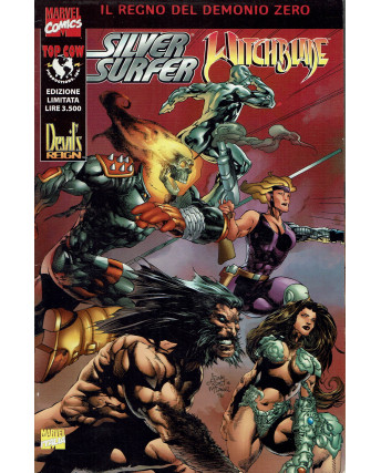 Silver Surfer Witchblade il regno del demonio zero ed. Marvel Top Cow