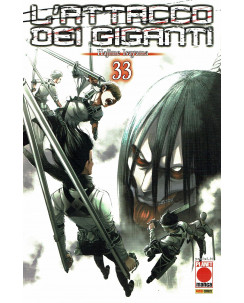 L'Attacco dei Giganti n.33 di Hajime Isayama ed. Panini