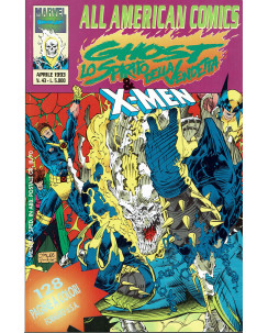 ALL AMERICAN COMICS n.43 GHOST RIDER spirito vendetta e X Men ed. COMIC ART