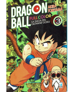 Dragon Ball Full Color la saga del giovane Goku  3 di Toriyama  ed. Star Comics