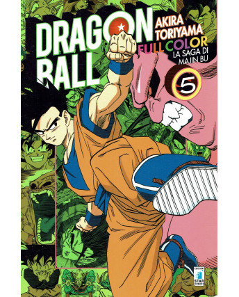 Dragon Ball Full Color la saga di Majin Bu  5 di Toriyama  ed. Star