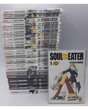 Soul Eater 1/25 serie COMPLETA 1 VARIANT 2 POSTER di Ohkubo ed. Panini SC01