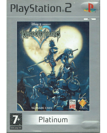 Videogioco PLaystation 2 : KINGDOM HEARTS PS2 ITA 7+ Platinum libretto Square 