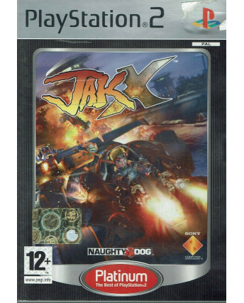 Videogioco Playstation 2 : JAK X Platinum PS2 PAL ITA 12+ libretto