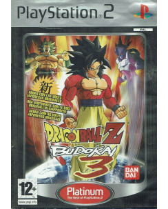 Videogioco Playstation 2 DRAGON BALL Z BUDOKAI 3 Ps2 Platinum 12+ Bandai ITA