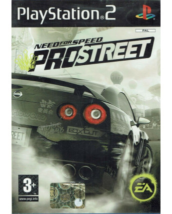 Videogioco Playstation 2 NEED FOR SPEED PRO STREET PS2 3+ EA ITA libretto
