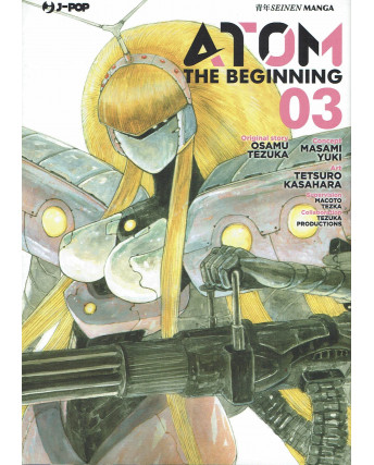 Atom the Beginning  3 original story Tezuka ed. JPop