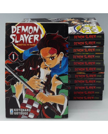 Demon Slayer  1/18 seq. COMPLETA Kimetsu no Yaiba di K. Gotouge ed.Star Comics