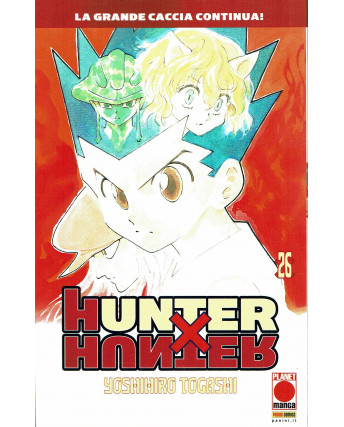 Hunter x Hunter n.26 di Yoshihiro Togashi RISTAMPA ed. Panini