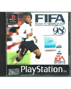 Videogioco Playstation 1 FIFA 98 ROAD TO WORLD CUP ENG EA sports libretto 