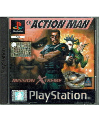 Videogioco Playstation 1 ACTION MAN MISSION EXTREME PS1 PAL ITA no libretto