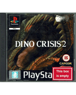 Videogioco Playstation 1 DINO CRISIS 2 PS1 ENG libretto 
