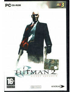 Videogioco PC HITMAN 2 silent assassin Eidos 16+ libretto 