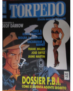 Torpedo N. 5 1991 Rivista a fumetti Frank Miller, Josè Ortiz ed.Acme FU01