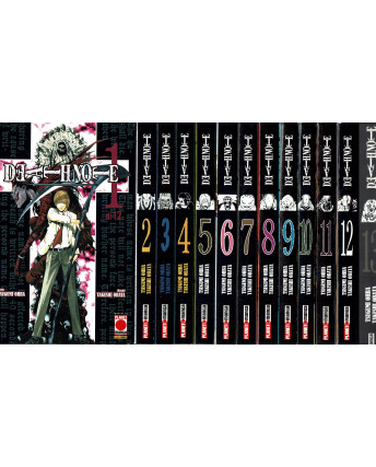 Death Note 1/12 + 13 COMPLETA ristampe di Ohba Obata NUOVI ed. Panini SC02