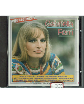 CD18 11 Gabriella Ferri collana i protagonisti BMG Ricordi 10tracks