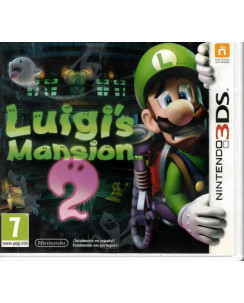 Videogioco Nintendo 3DS Luigi's Mansion 2 PAL versione Spagnola libretto 