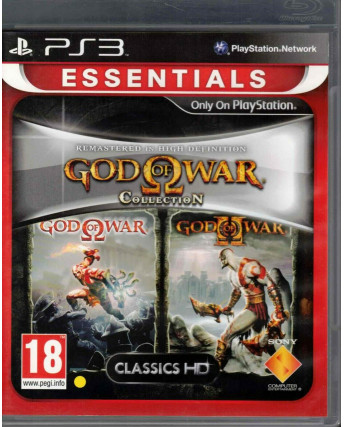 Videogioco Playstation 3 God of War COLLECTION  PS3 18+ libretto