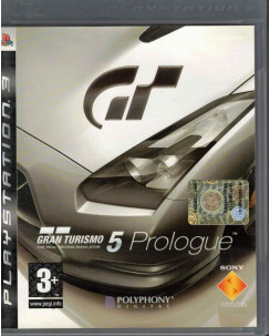 Videogioco Playstation 3 GRAN TURISMO 5 PROLOGUE PS3  Polyphony 3+ libretto ITA