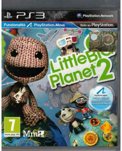 Videogioco Playstation 3 LITTLE BIG PLANET 2 PS3 ITA 7+ libretto