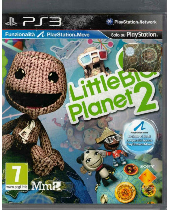Videogioco Playstation 3 LITTLE BIG PLANET 2 PS3 ITA 7+ libretto