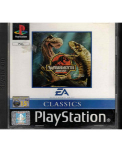 Videogioco Playstation 1 EA Classics Warpath Jurassic Park UK libretto15+ 
