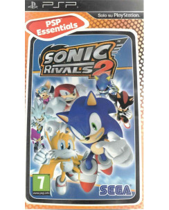Videogioco PSP Sonic Rivals 2 ITA SEGA 7+ libretto