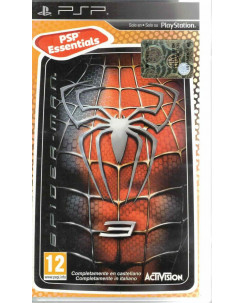 Videogioco PSP SPIDER-MAN 3 SPIDERMAN 3 PAL ITA Activision 12+ Essential