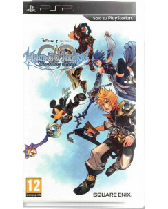 Videogioco PSP Kingdom Hearts Birth By Sleep PAL ITA Square Enix libretto
