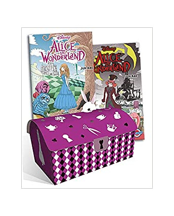 Alice in Wonderland di Jun Abe cofanetto con cartolina ed. Panini NUOVO