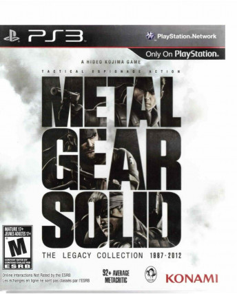 Videogioco PS3 Metal Gear Solid: Legacy Collection PS3 (EN) Konami libretto
