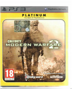 Videogioco Playstation 3 PS3 CALL OF DUTY MODERN WARFARE 2 ITA Platinum 18+ 