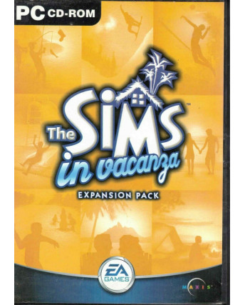 Videogioco PC THE SIMS IN VACANZA Expansion pack EA Games no libretto 