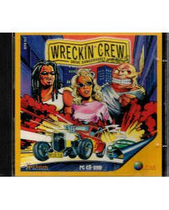 Videogioco PC Wreckin Crew drive dangerously Telstar PC CD ROM 