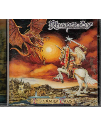 CD18 21 Rhapsody Legendary Tales 1997 Limb Music Products 10 tracce LMP