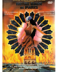 DVD Musical Notre-Dame De Paris di Cocciante versione integrale FRENCH