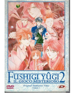DVD Fushigi Yugi Oav 2 Il Gioco Misterioso 01 Ep. 1/3 Dynamic ITA