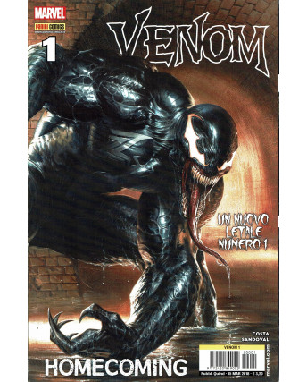 Venom   1 Homecoming di Costa ed. Panini