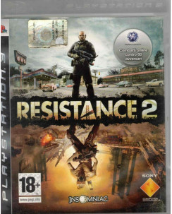 Videogioco Playstation 3 RESISTANCE 2 PS3  18+ Insomniac libretto