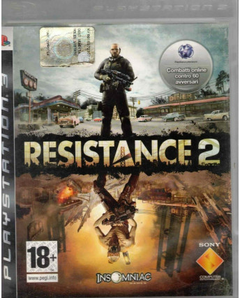 Videogioco Playstation 3 RESISTANCE 2 PS3  18+ Insomniac libretto