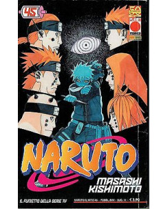 Naruto il Mito n.45 di Masashi Kishimoto RISTAMPA ed. Panini Comics NUOVO