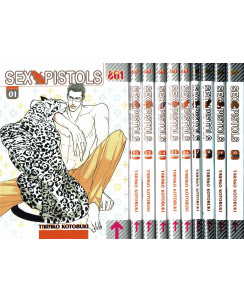 Sex Pistols Completa 1/10 serie COMPLETA Yaoi di Kotobuki NUOVO ed. Magic Press