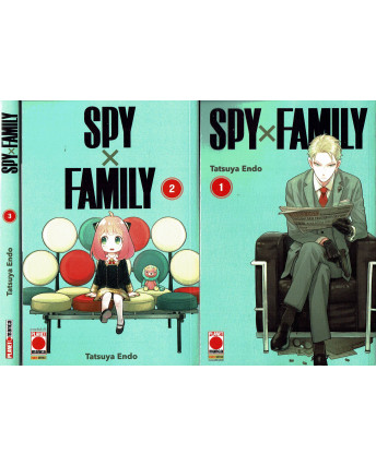 Spy x Family  1/5 sequenza COMPLETA di Tatsuya Endo ed. Panini
