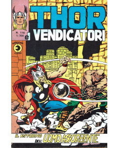 Thor n.116 il ritorno dell'uomo ( Thor e i Vendicatori ) ed. Corno