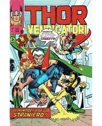 Thor n.183 gli uomini di pietra ( Thor e i Vendicatori ) ed. Corno