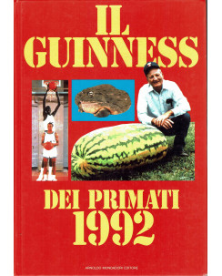 Il guinness dei primati 1992 ed. Mondadori FF20