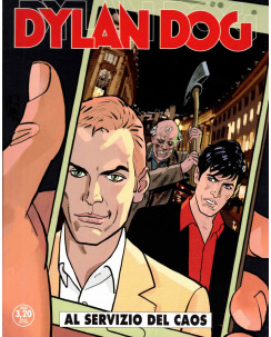 Dylan Dog n.341 al servizio del caos cover Stano ed. Bonelli